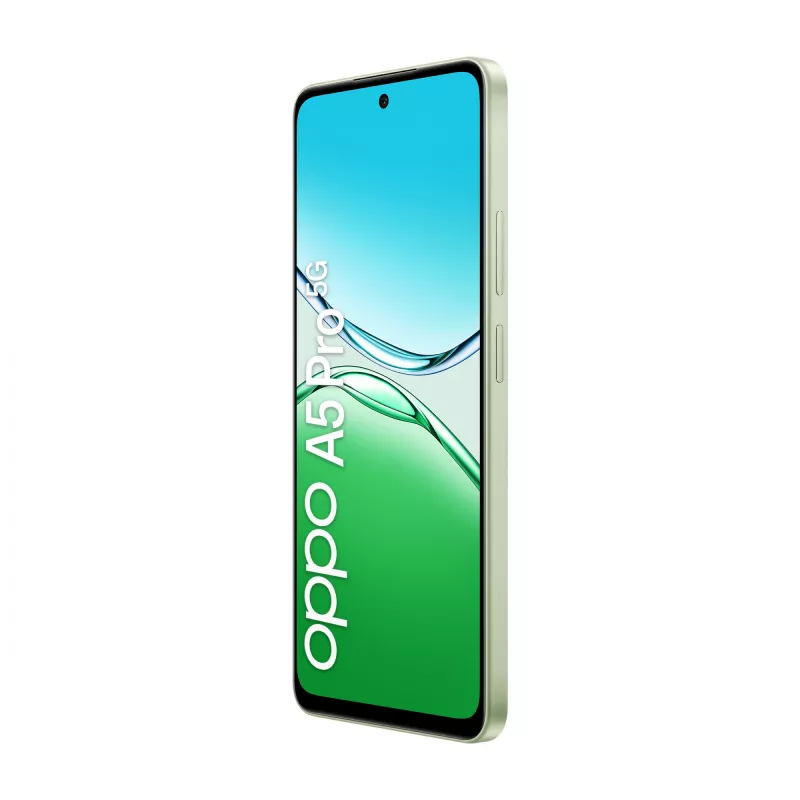 OPPO A5 Pro 5G 16,9 cm (6,67 collas) Dual SIM Android 15 USB Type-C 8 GB 256 GB 5800 mAh Zaļa, Olīvkrāsa
