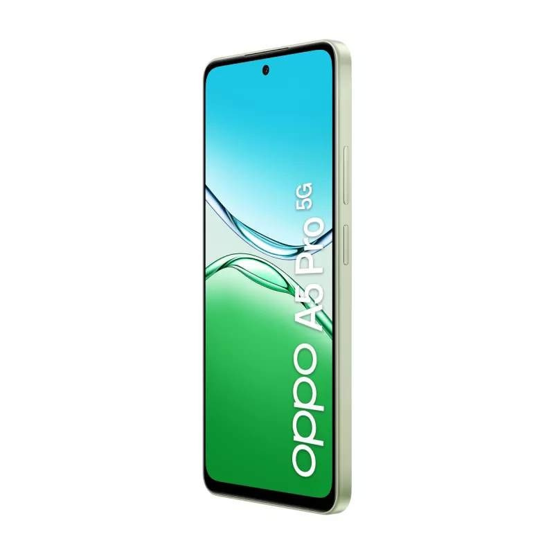 OPPO A5 Pro 5G 16,9 cm (6,67 collas) Dual SIM Android 15 USB Type-C 8 GB 256 GB 5800 mAh Zaļa, Olīvkrāsa