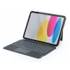 Epico tastatūras apvalks ar apgaismojumu 43811101300017 iPad 10.2, pelēks