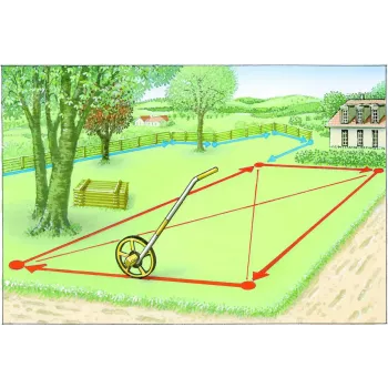 Lāzera mērīšanas ritenis Laserliner RollPilot D12