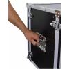 Flight case Roadinger 30107270 MDF Melns Silver 10.6 kg