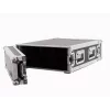Flight case Roadinger 30109785 saplāksnis melns/sudraba 11,2 kg