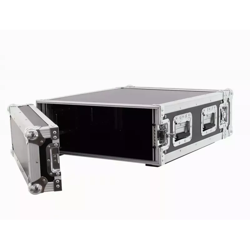 Flight case Roadinger 30109785 saplāksnis melns/sudraba 11,2 kg