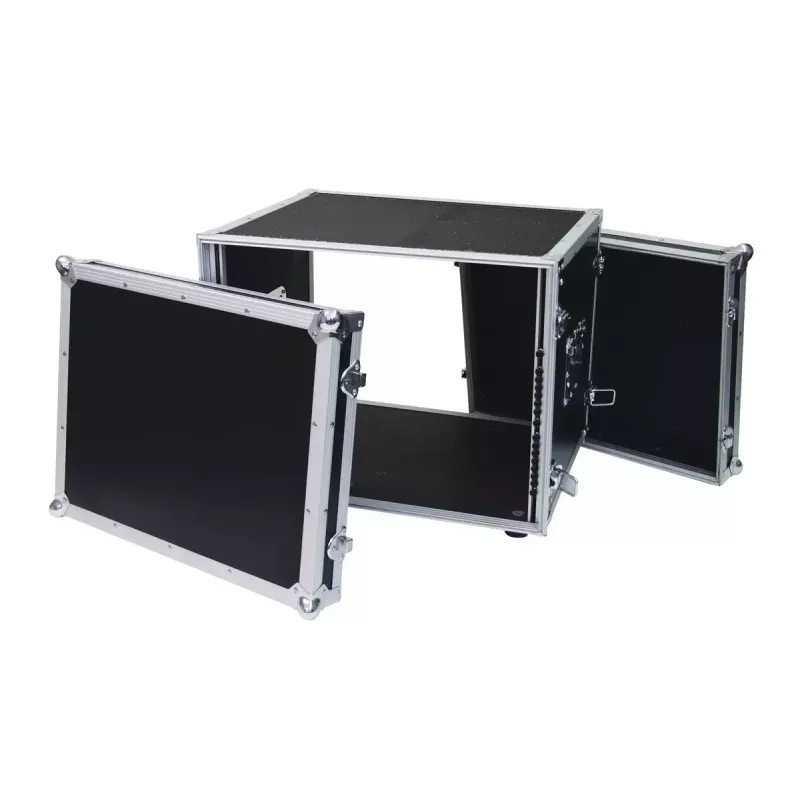 Flight case Roadinger 30107260 MDF melns sudrabains 9,7 kg