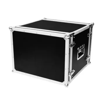 Flight case Roadinger 30107260 MDF melns sudrabains 9,7 kg
