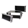 Flight case Roadinger 30107220 MDF Melns Silver 6.8 kg