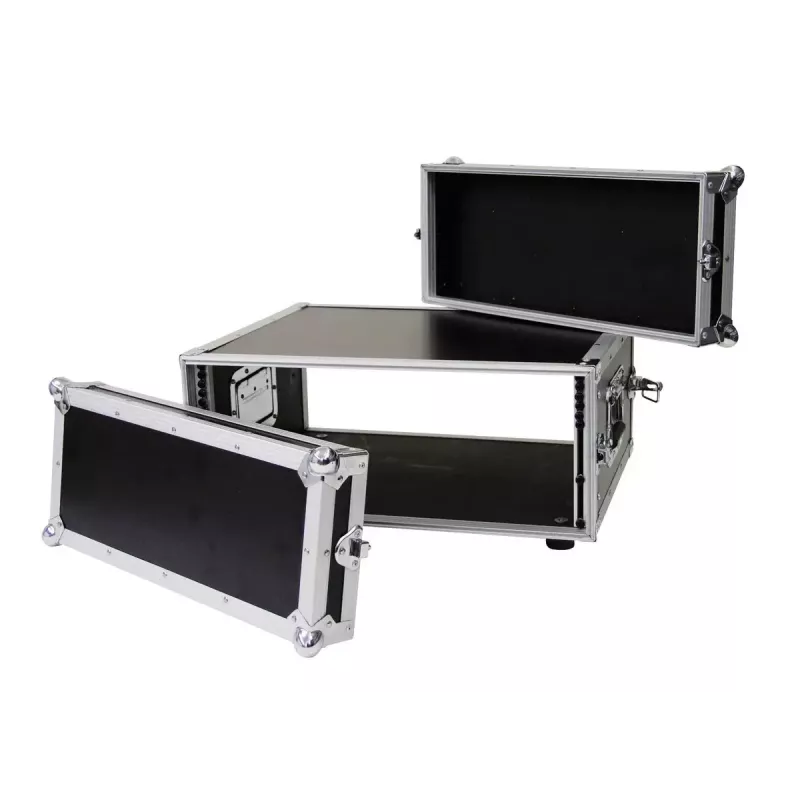 Flight case Roadinger 30107220 MDF Melns Silver 6.8 kg
