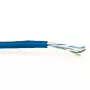 Kabelis ACT CAT5E U/UTP PVC ciets zils 305 m