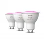 Philips Hue balta and colour ambience GU10 – viedais starmetis – (3 iepakojumā)