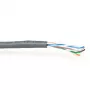 Kabelis ACT CAT5E U/UTP PVC ciets pelēks 305 m