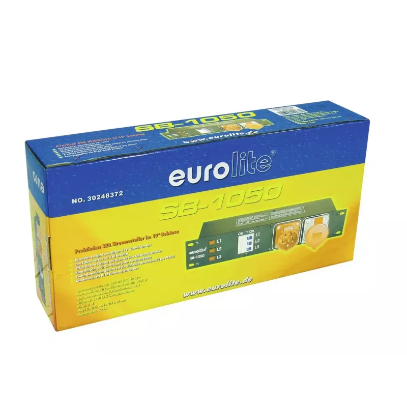 Light Mount Eurolite 30248372 Melns Red 380-400V 50Hz