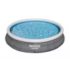 Karkasa baseins Bestway Fast Set apaļš piepūšamais baseina komplekts 4,57 m x 84 cm ietilpība 9677 L