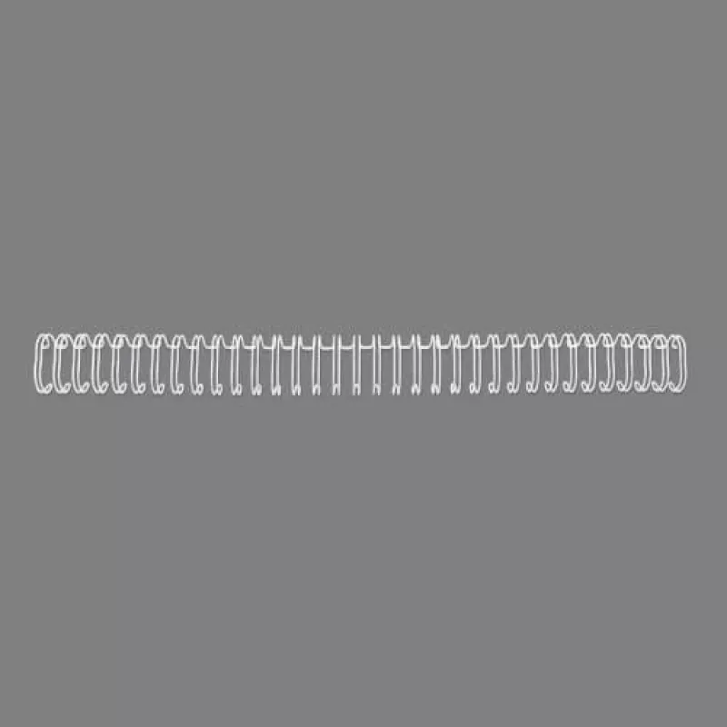 GBC stiepļu muguriņas 3:1 NO4 6mm A4, Balta, 3 lapas, Metāls, A4, 6 mm, 297 mm