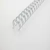 GBC stiepļu muguriņas 3:1 NO8 12.5mm A4, Melna, 3 loksnes, Metāls, A4, 1.25 cm, 280 mm