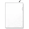 Rexel Embossed A4 L Folder Clear (100), A4, Polipropilēns (PP), Caurspīdīgs, 100 gab., 221 mm, 311 mm