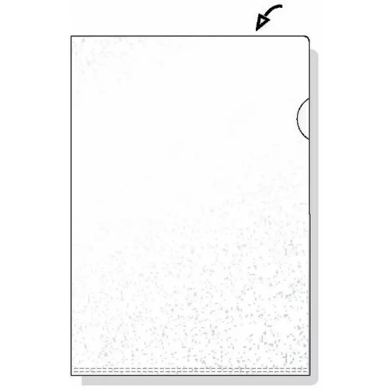 Rexel Embossed A4 L Folder Clear (100), A4, Polipropilēns (PP), Caurspīdīgs, 100 gab., 221 mm, 311 mm