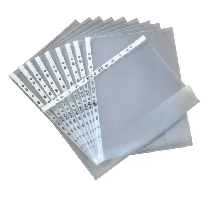 Mape Herlitz 5896204 no polipropilēna (PP) caurspīdīga A4