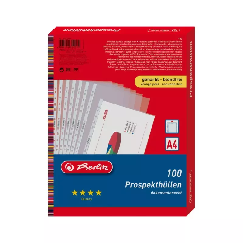 Dokumentu ieliktnis Herlitz 10840320 A4