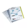 Rexel Premium A5 augšpusē atveramas kabatas, caurspīdīgas (100), Caurspīdīgs, 175 mm, 225 mm, 25 mm