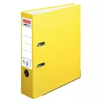 Gredzenveida mape Herlitz 10841534 A4 Dzeltena