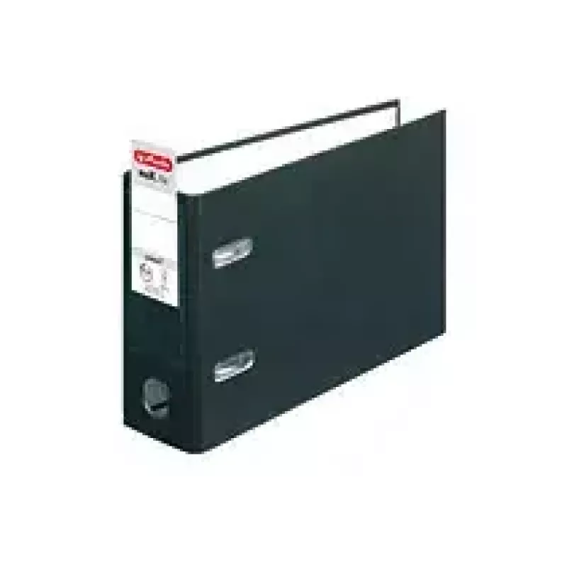 Gredzenu mape Herlitz 10842334 A5 Melna