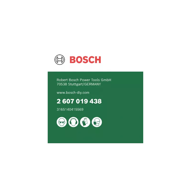 Bosch 2 607 019 438 urbis