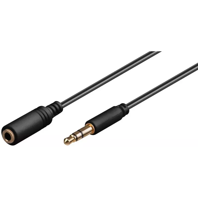 AUX pagarinātāja kabelis Goobay 3.5mm 1.5m