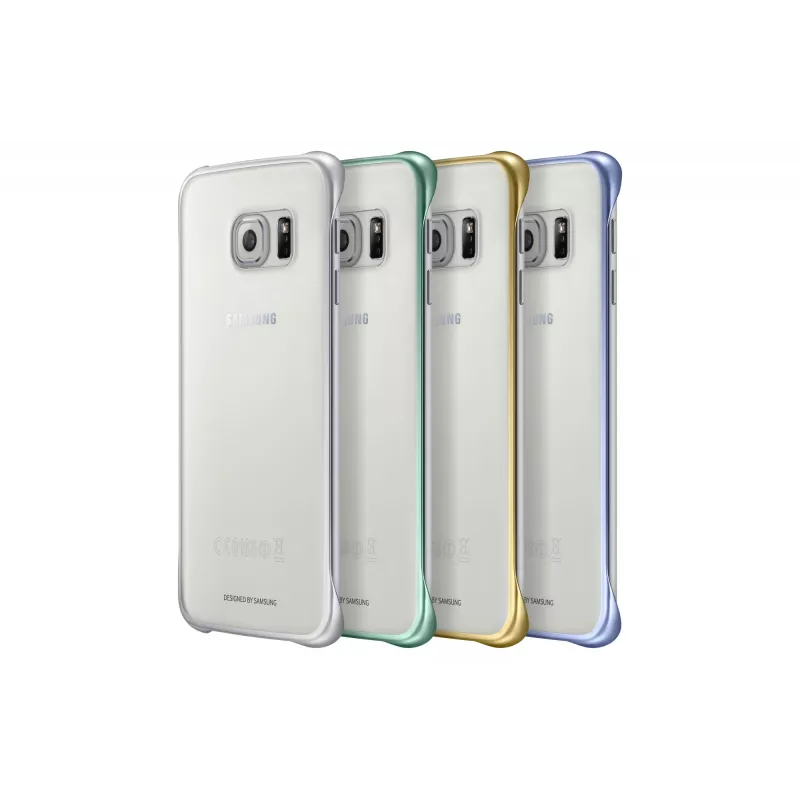 Samsung EF-QG925B mobilā tālruņa vāciņš, apvalks Zelts, Caurspīdīgs