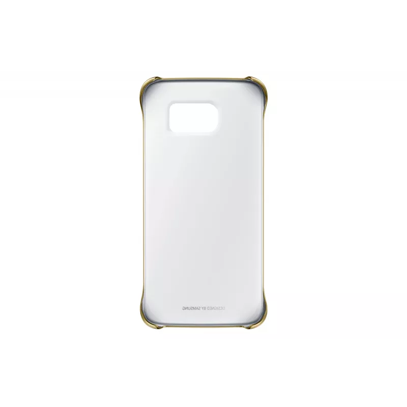 Samsung EF-QG925B mobilā tālruņa vāciņš, apvalks Zelts, Caurspīdīgs