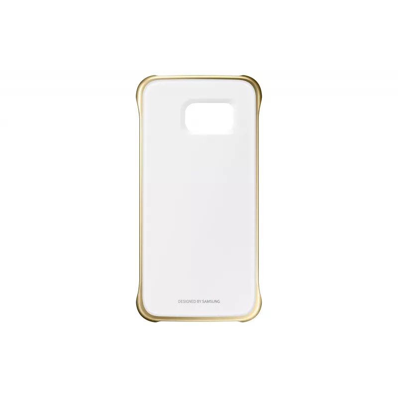 Samsung EF-QG925B mobilā tālruņa vāciņš, apvalks Zelts, Caurspīdīgs