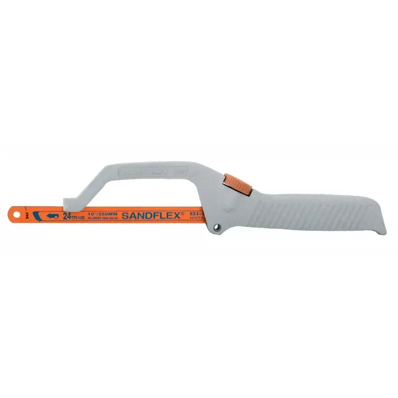 Hacksaw Bahco 208 25 cm pelēka oranža