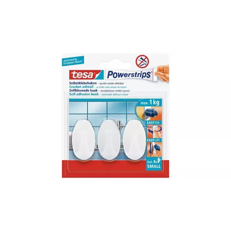 Universal hook TESA Powerstrips Indoor 56625-00000-00