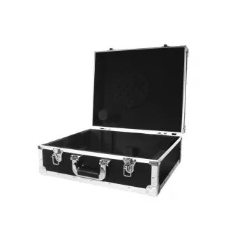 Flight case Roadinger 30123220 Plywood Melns Silver 4.2 kg