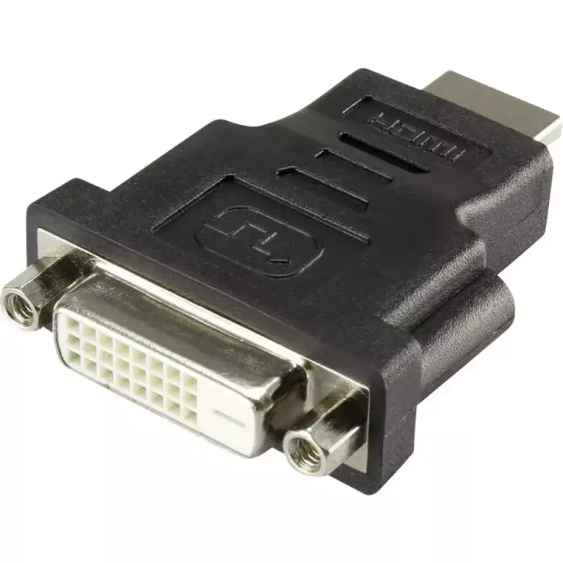 savienotāju adapteris HDMI DVI-D Renkforce RF-4212231