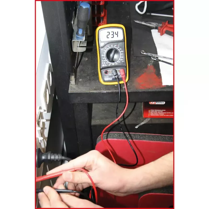 Digitālais multimetrs KS Tools 150.1495 LCD displejs 3,5 cipari