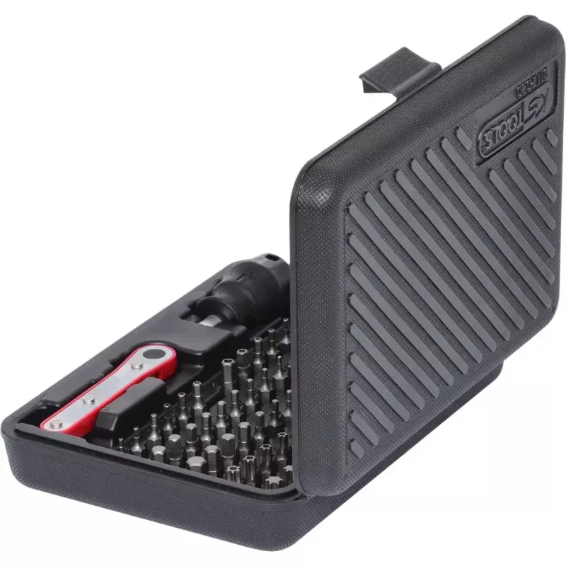 Skrūvgrieža uzgaļu komplekts KS Tools 911.2080 99 gab. Niķeļa sešstūra 25 mm