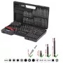 Skrūvgrieža uzgaļu komplekts KS Tools 911.2008 208 gab. Niķeļa pārklājums DIN 3126 ISO 1173