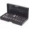 Ligzdu komplekts KS Tools 911.3120 — 22 tērauda ligzdas, 432 g