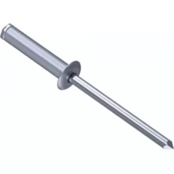 Aklo kniežu kniede GESIPA 1433470 Aluminium Steel pelēka 6.5mm 3mm 8mm