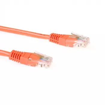 ACT oranža 7 meter U/UTP CAT5E komutācijas kabelis ar RJ45 savienotājiem