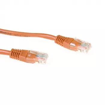 ACT brūns 3 metru U/UTP CAT5E plāksteris ar RJ45 savienotājiem