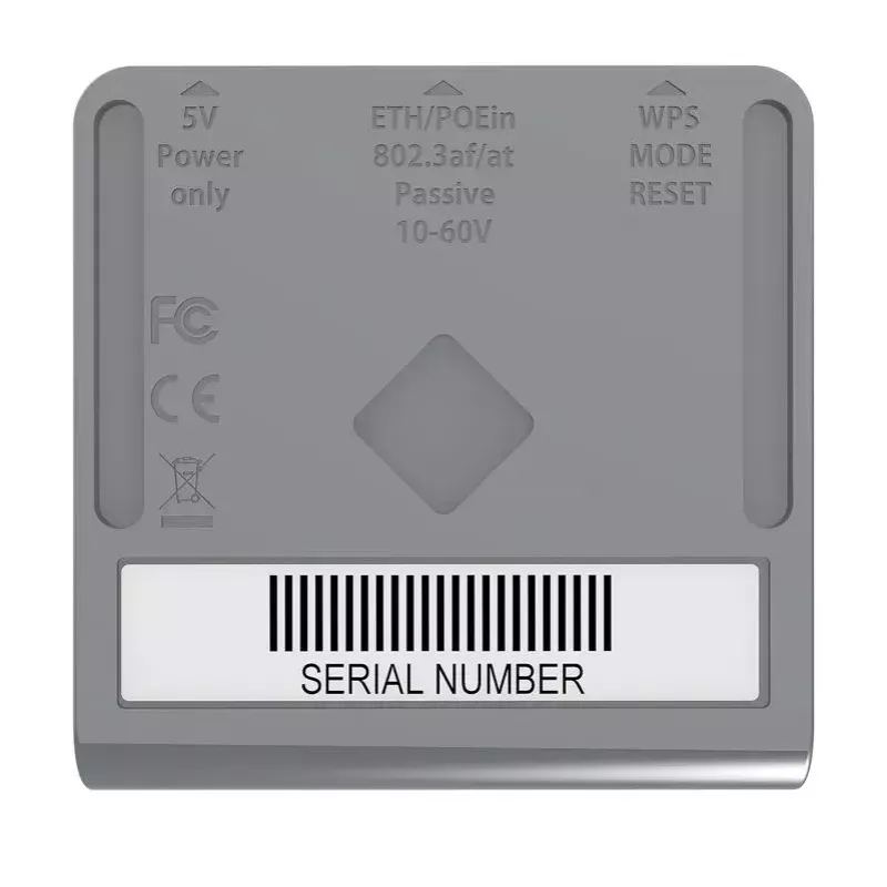 Mikrotik mAP lite, RBMAPL-2ND, 2,4 GHz, PoE, 10/100 Mbit/s, balta