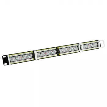 Patchpanel 24-portu neekranēts CAT6 ACT PP1010