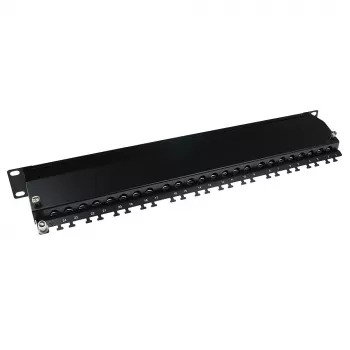 ACT ielāpu panelis 24-portu ekranēts CAT6A ar pārsegu CAT6A