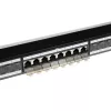 ACT ielāpu panelis 24-portu ekranēts CAT6A ar pārsegu CAT6A