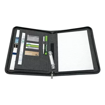 Personāla organizators WEDO 58 352412 A4 poliestera pelēks, 2 gredzenu mape