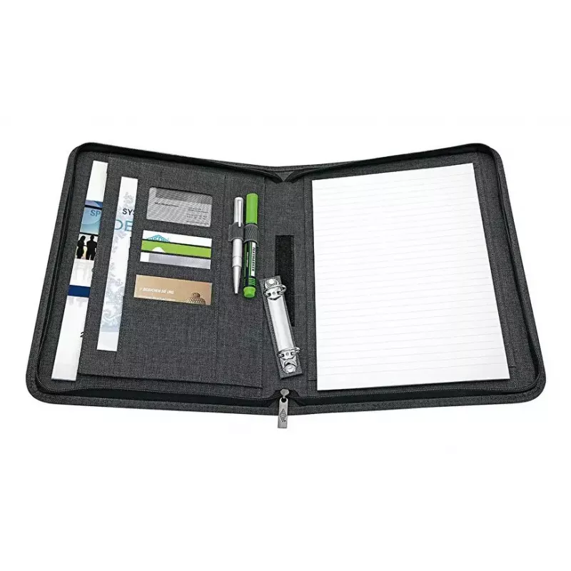 Personāla organizators WEDO 58 352412 A4 poliestera pelēks, 2 gredzenu mape