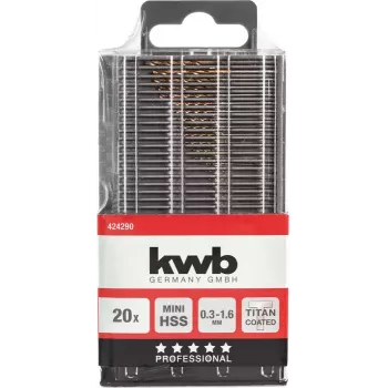 Urbju komplekts KWB 424290 20 gab.
