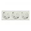 Kontaktligzda DELOCK 81323 CEE 7/3 3P+N+PE 250V 16A ABS Balta