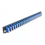 Splice Box priekšējais panelis DeLOCK 19 collu 24 portu LC Quad zils
